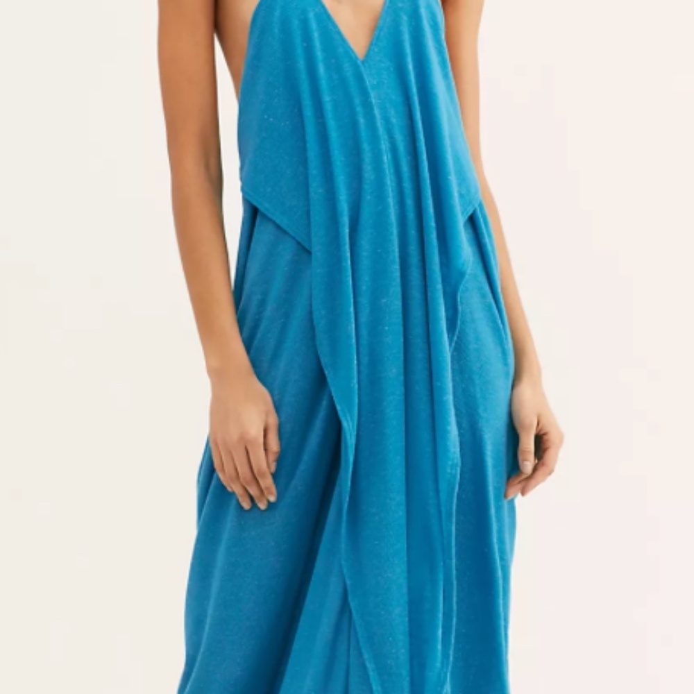 Free People Beach Positano Maxi Dress Size L NWOT - SOLD OUT ONLINE
